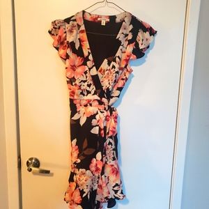 Black Floral Dress
